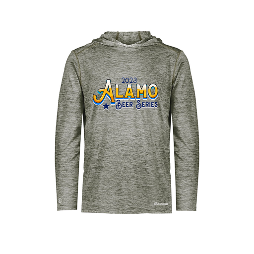 [FOLHCGGY-AS-LOGO2] Decker Men's Charge Hoodie (Adult S, Gray, Logo 2)