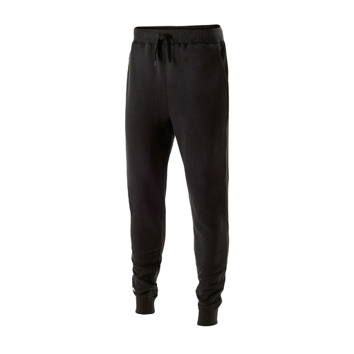 [229548.080.XS-LOGO4] Men's 60/40 Fleece Jogger (Adult XS, Black, Logo 4)